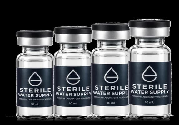 Sterile Water Supply 10 mL vials