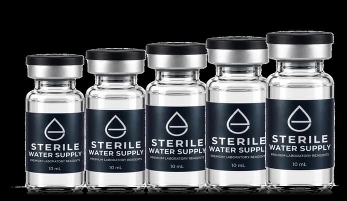 Sterile Water Supply 10 mL vials